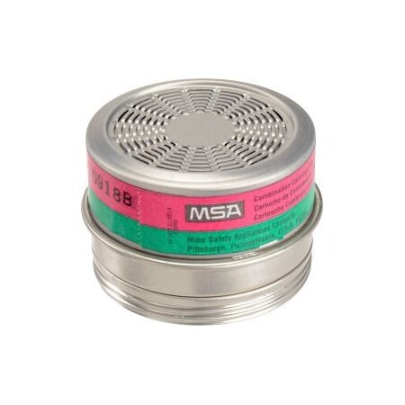 Msa Safety MSA Comfo Respirator Cartridges, AmmoniaMethylamineP100, 6Box, 815181 815181